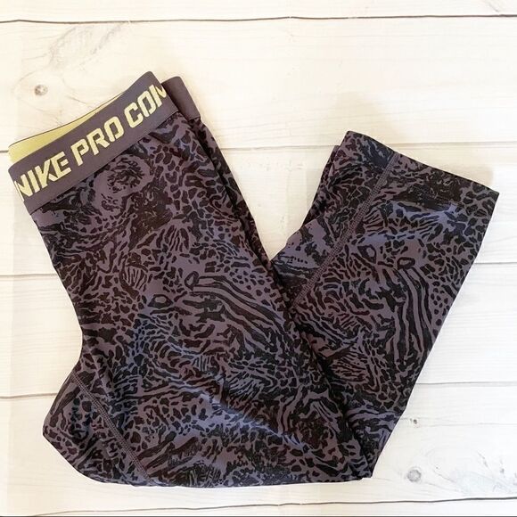 Nike Pro Combat Compression Leggings- Size S - Picture 3 of 9